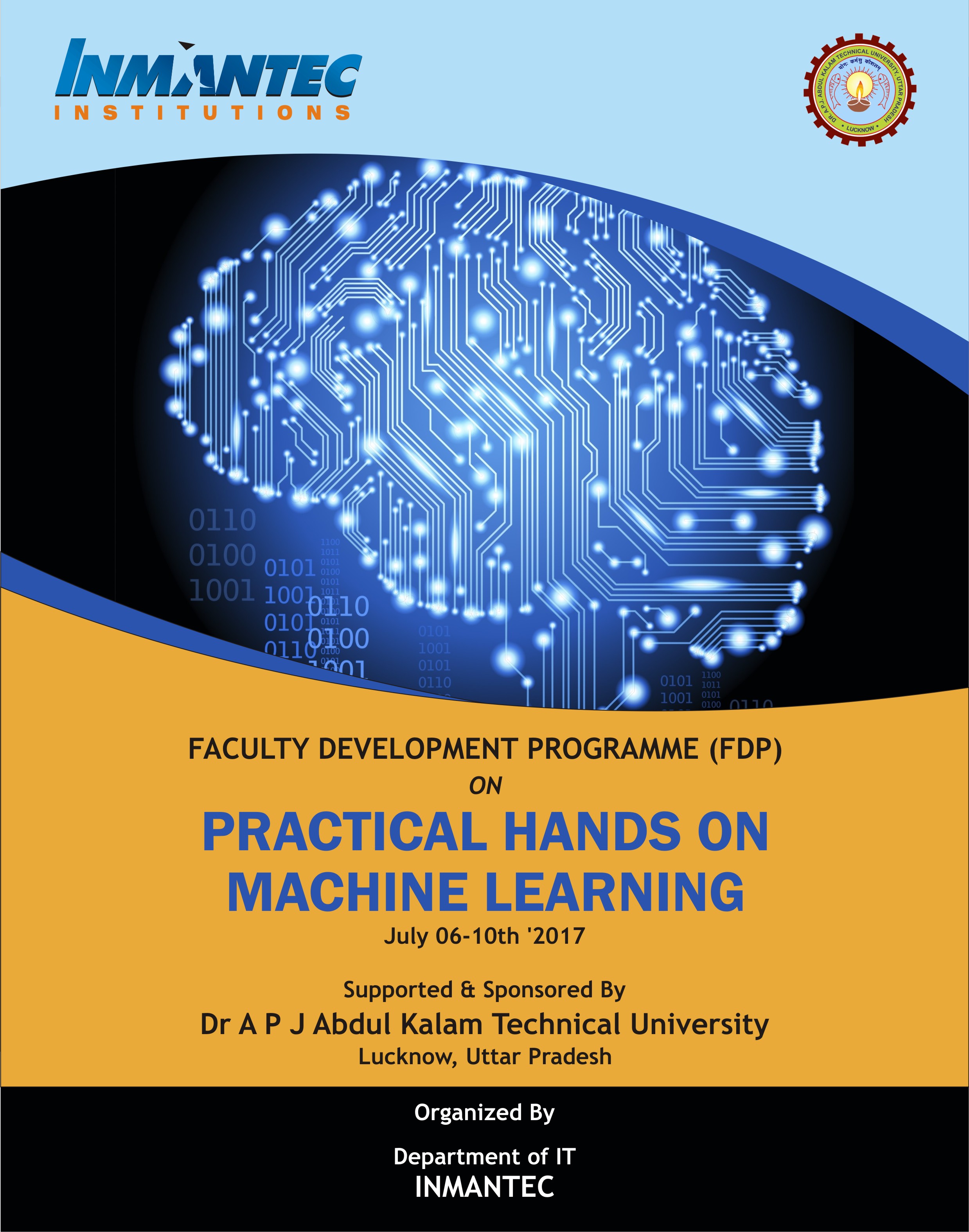 Practical Hands on Machine Learning