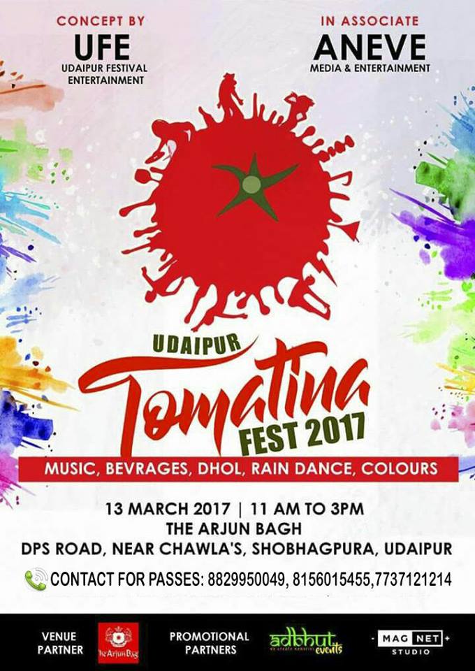 La Tomatina Udaipur 2017