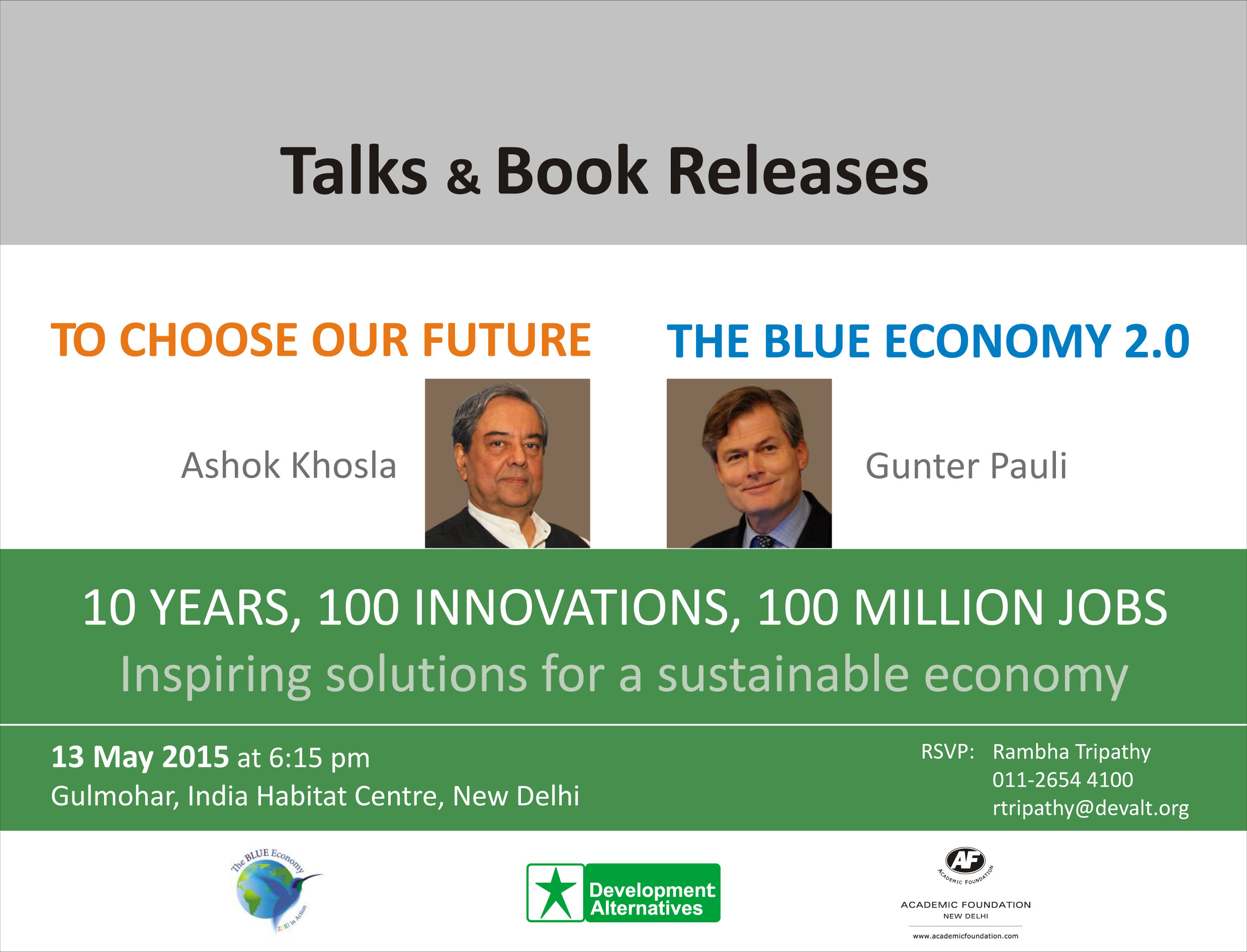 Talks & Book Releases