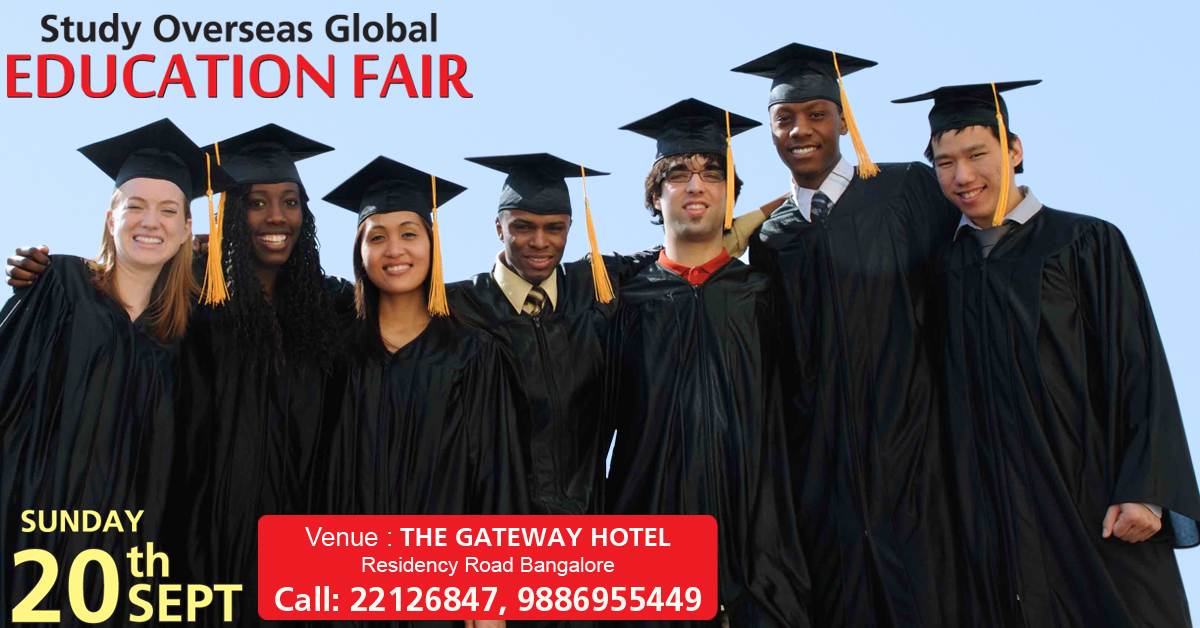 Study Overseas Global Educations Fair September 2015 in Banglore