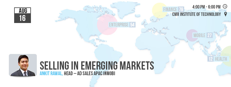 Industry Connect Event - Selling in Emerging Markets with Ankit Rawal Head - Ad Sales APAC InMobi