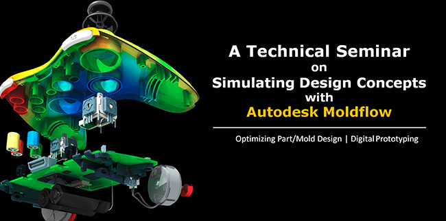 A Technical Seminar on Simulating Design Concepts with Autodesk Moldflow At Delhi