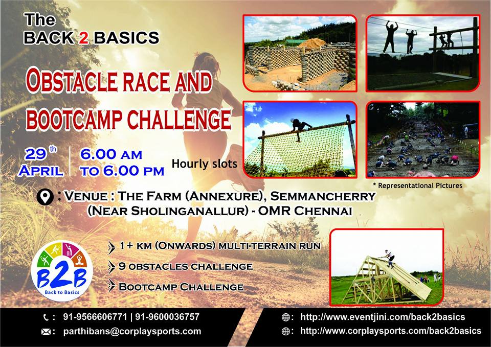Back2Basics Obstacle Course and Bootcamp Challenge