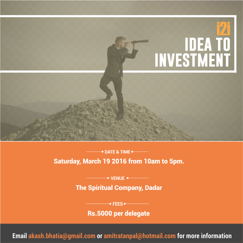 i2i Idea to Investmen