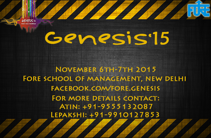 Genesis'15