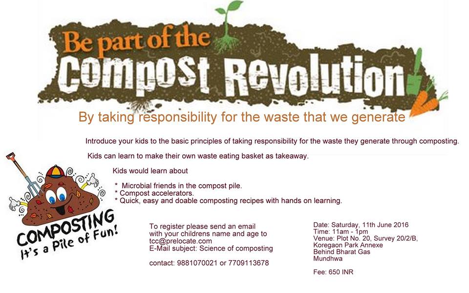Celebrating World Environment day: Workshop on composting.