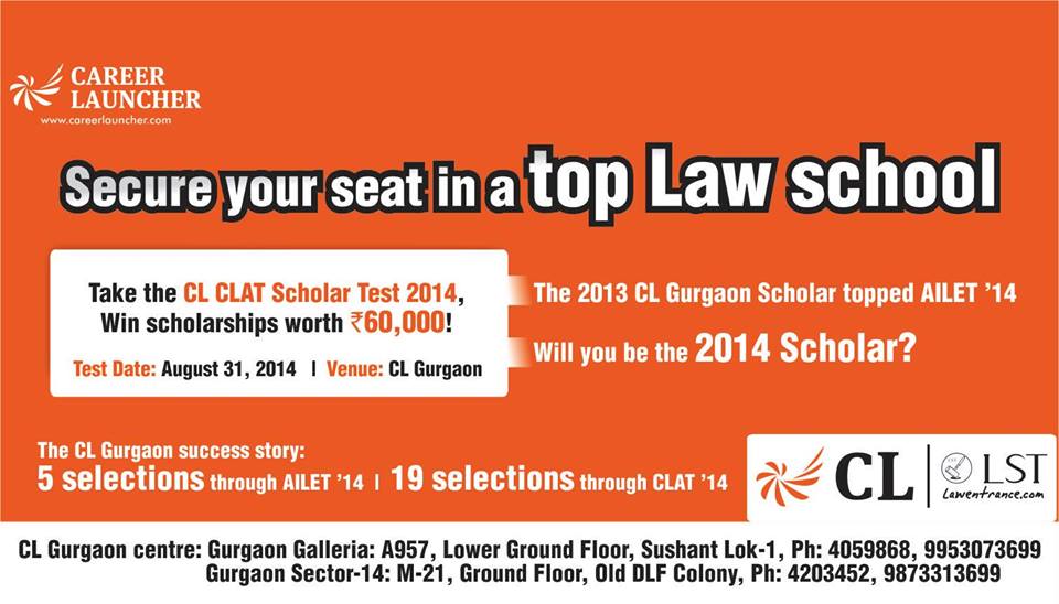 CL CLAT Scholar Search 2014