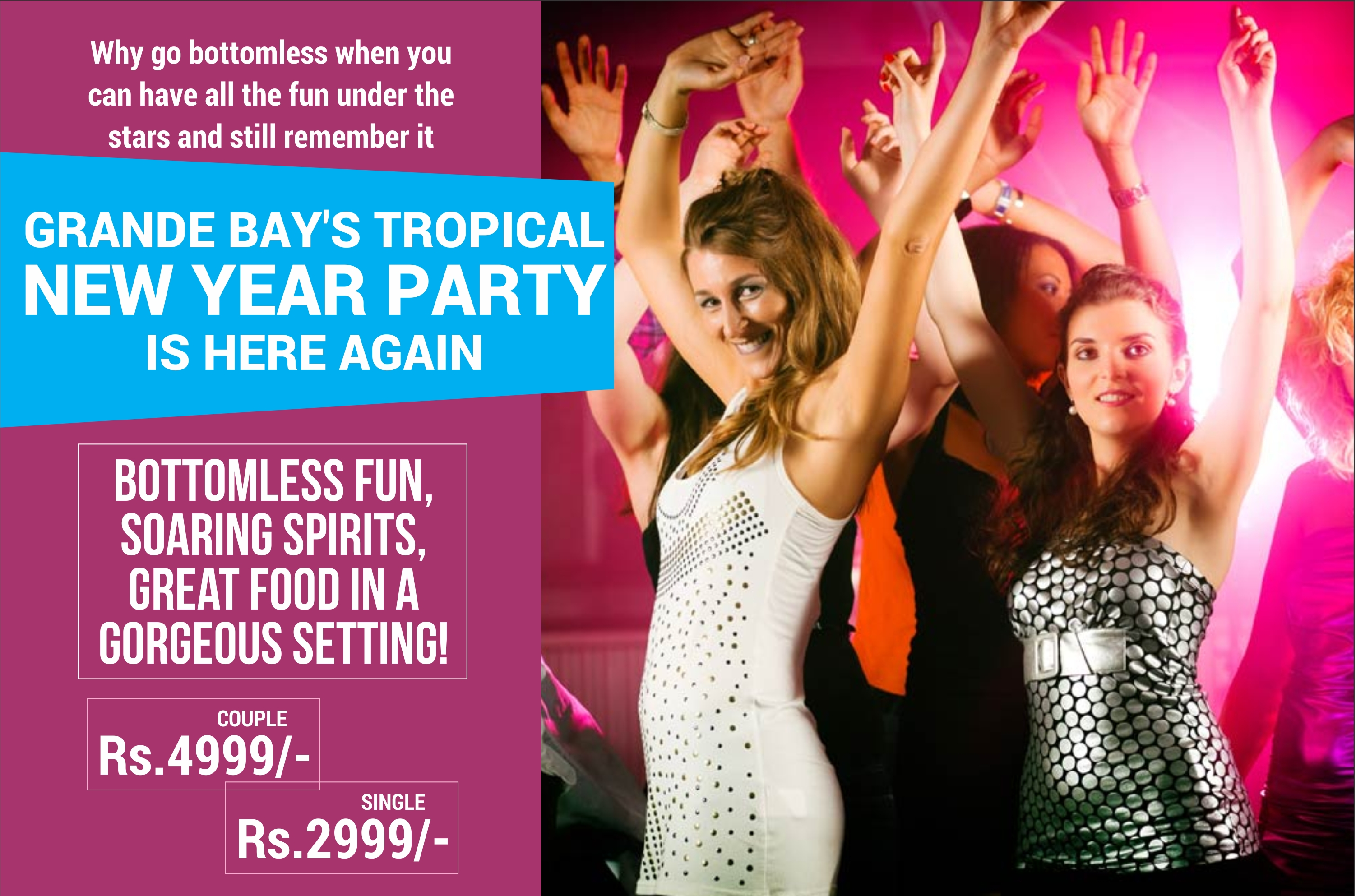Grande Bay's Tropical New Year Party 
