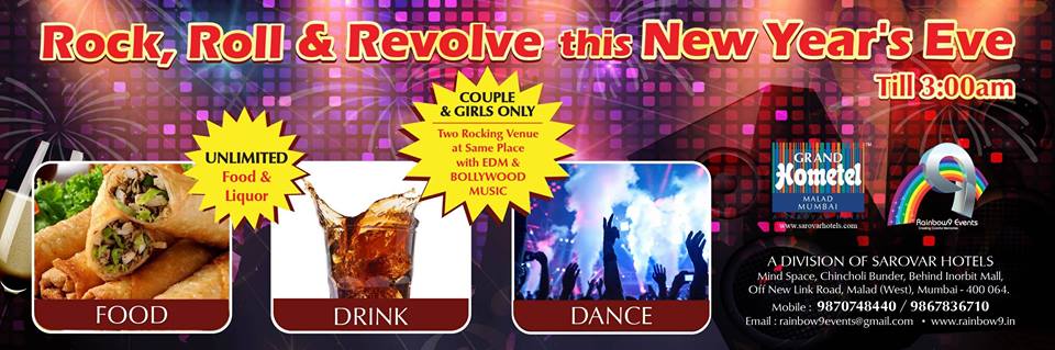 Rock,Roll & Revolve with Rainbow 9 Events