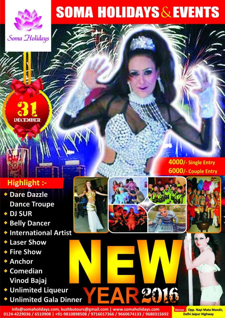 New Year Celebration 2016