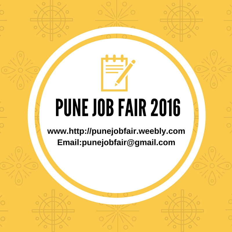 PUNE JOB FAIR - 2016