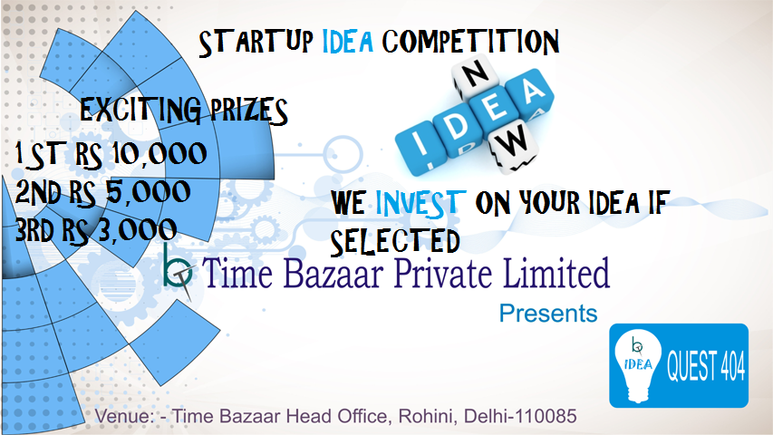 Quest 404- Startup Idea Competition 