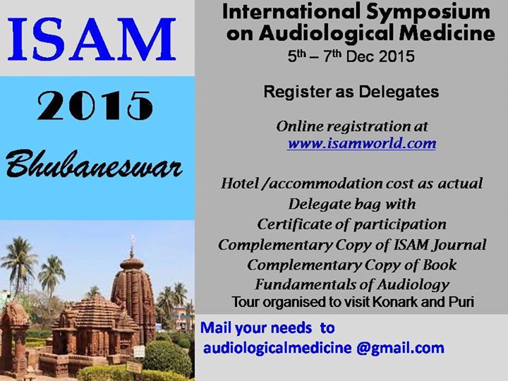 International Symposium on Audiological Medicines (ISAM-2015)