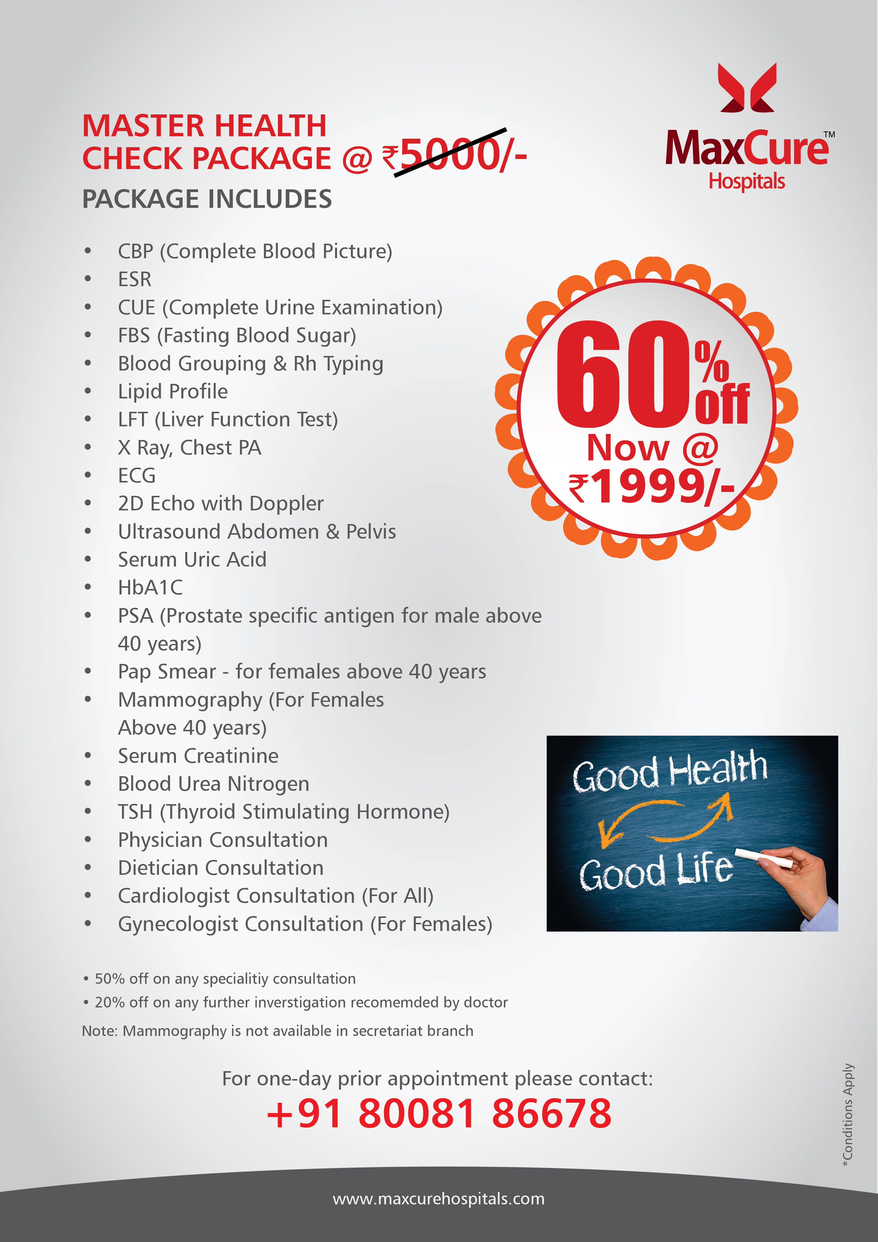 Health checkup packages in Hyderabad