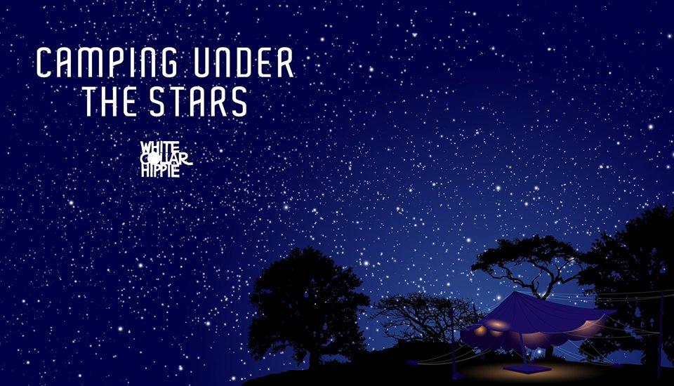 Camping under the stars