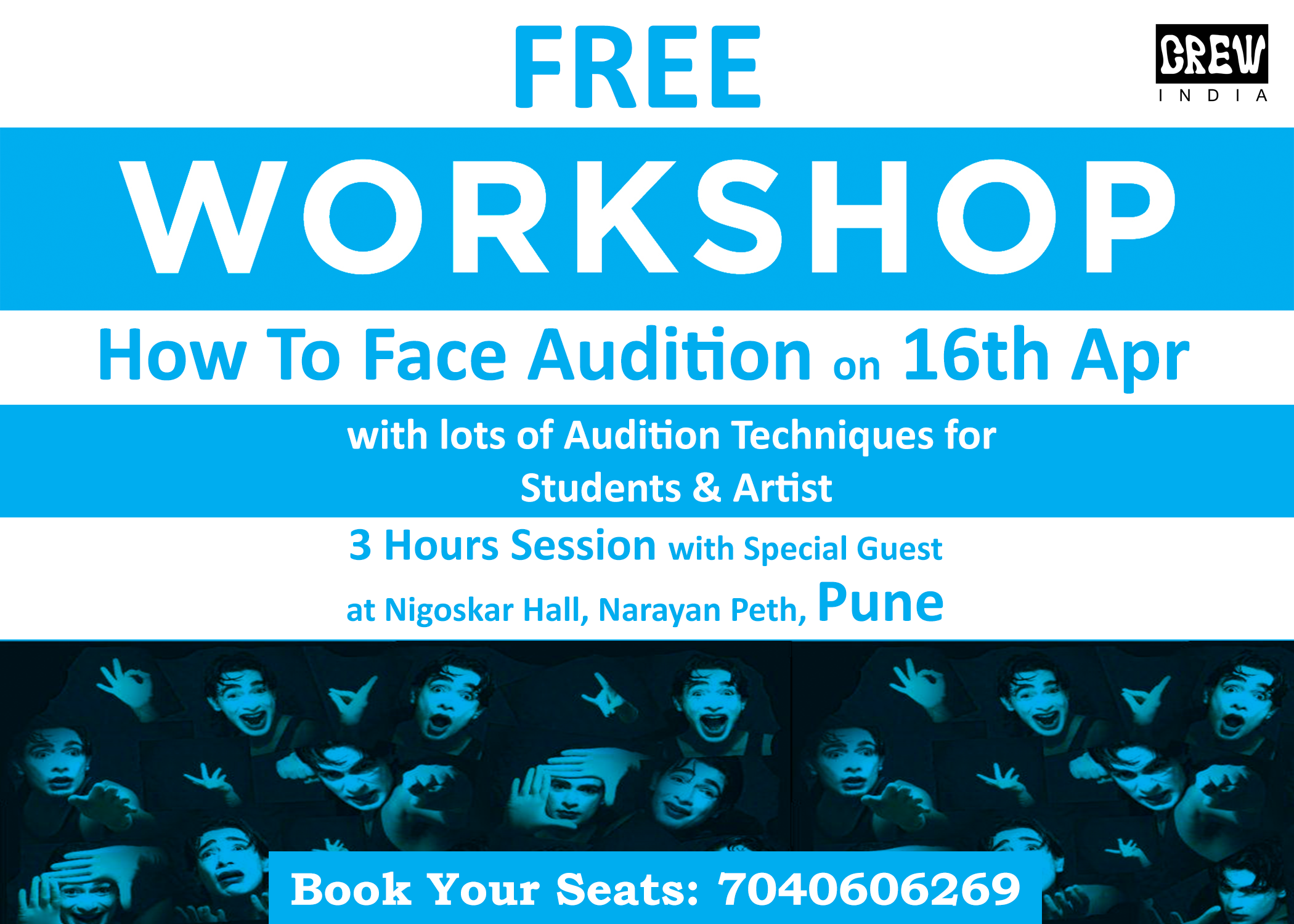 How to Face Audition workshop