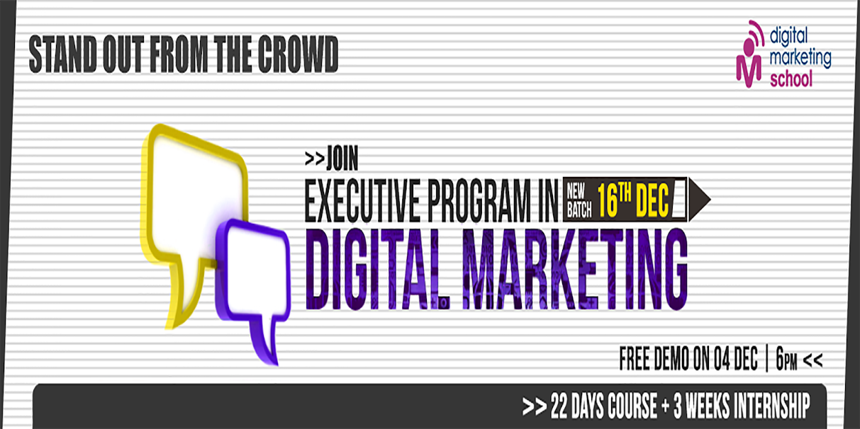 Executive Program In Digital Marketing