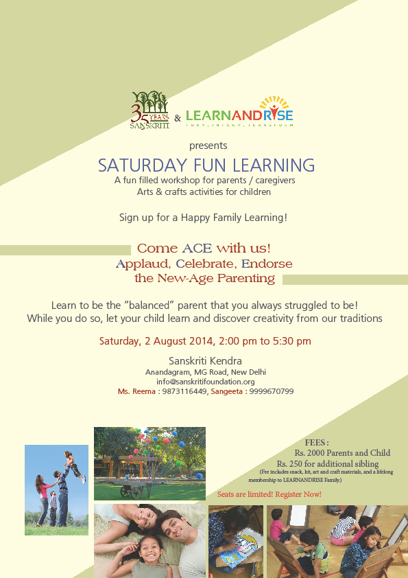 Saturday Fun Learning