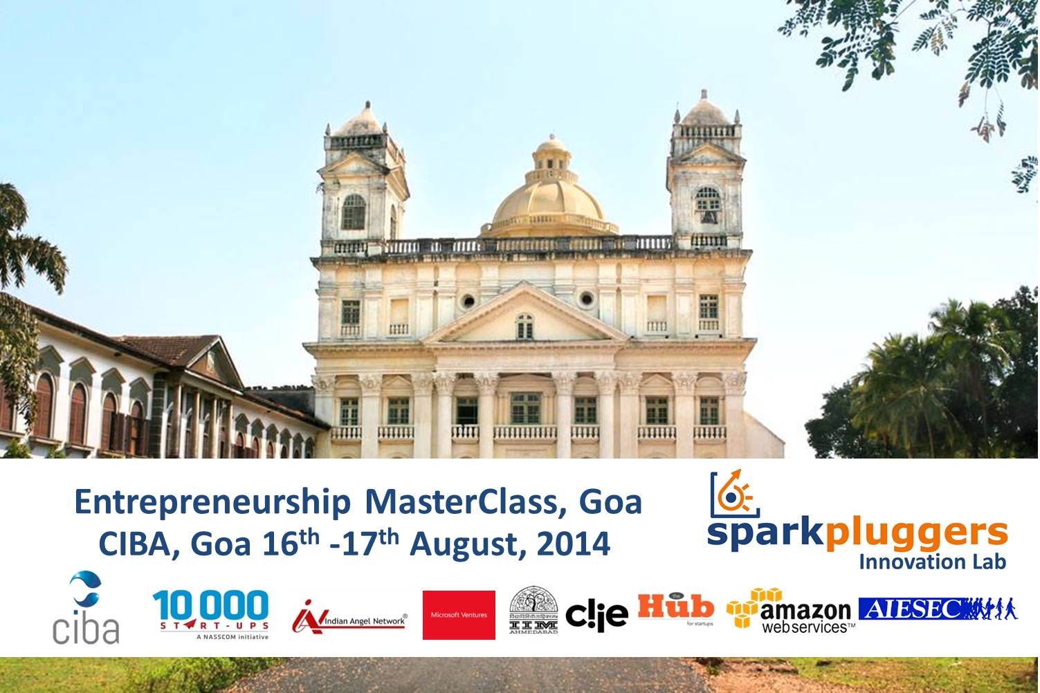 Sparkpluggers Entrepreneurship MasterClass Goa