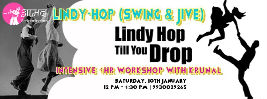 Extensive 4 hr. workshop on Lindy Hop (Swing dance, Jive)