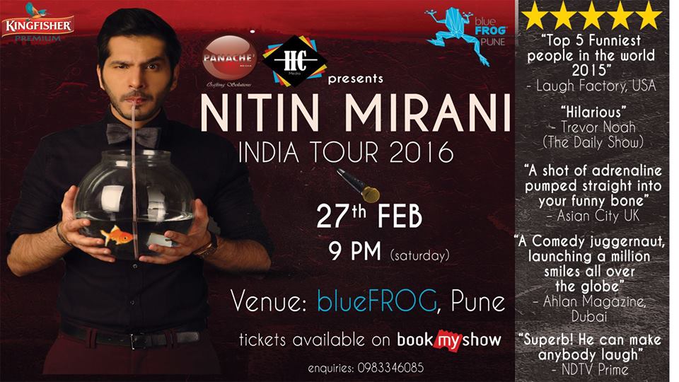 Stand Up India Tour | Nitin Mirani