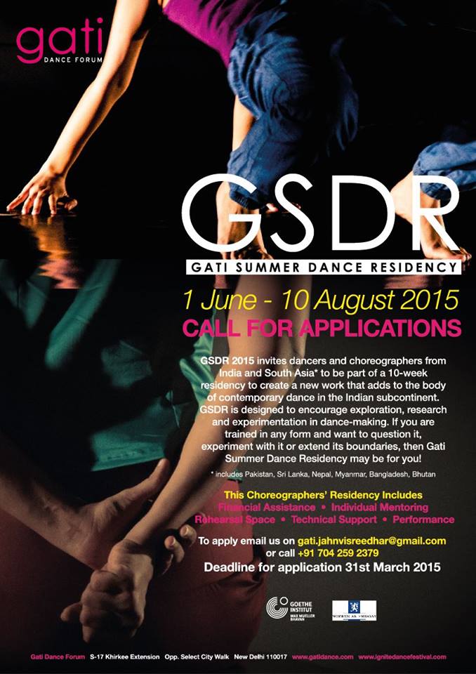 GSDR 2015! CALL FOR APPLICATIONS.