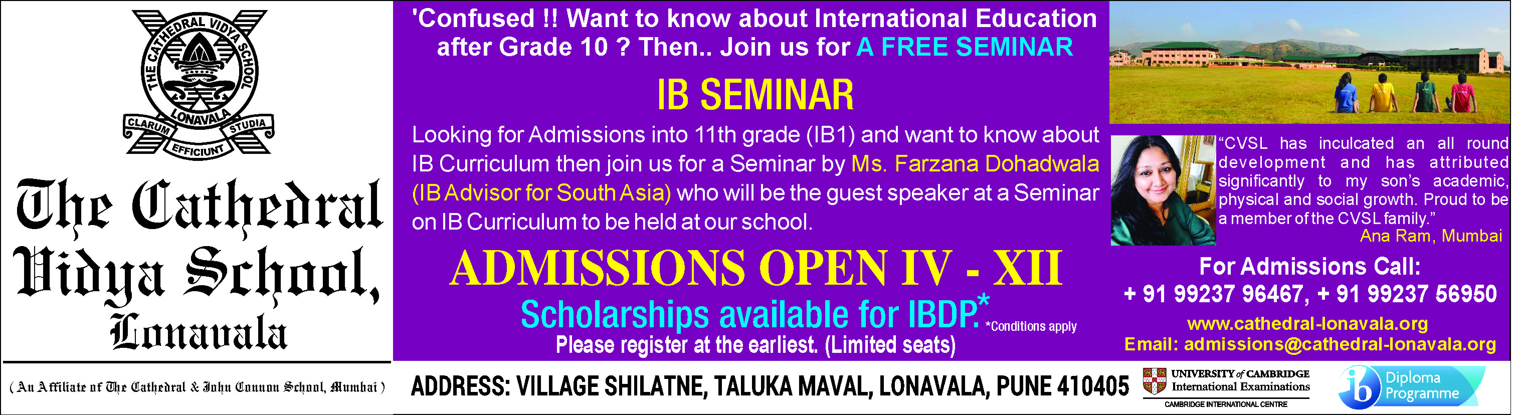IB Seminar