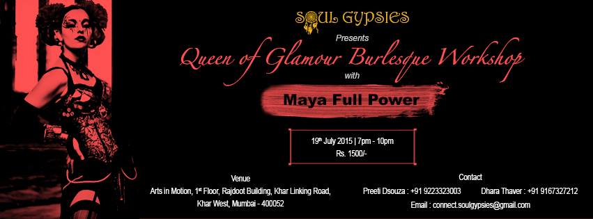 Queen Of Glamour - Burlesque Workshop