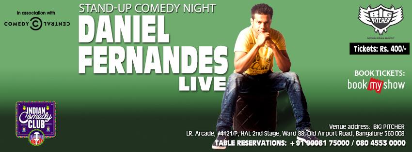 'PITCHER PERFECT' DANIEL FERNANDES, LIVE STAND-UP COMEDY @ BIG PITCHER