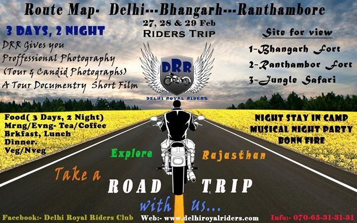 Bhangarh Ranthambore Road Trip Session #Feb16