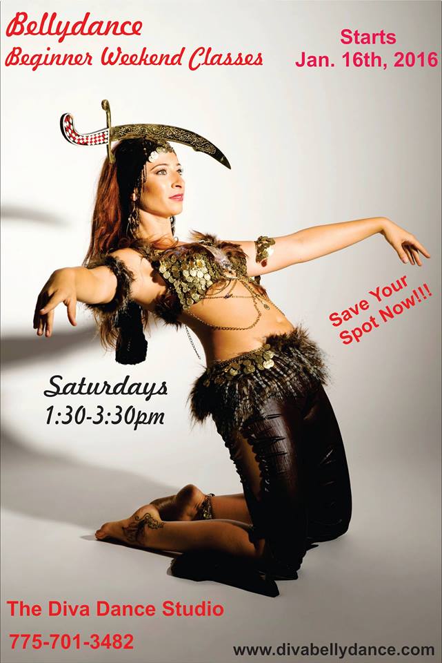 2016 BELLYDANCE BEGINNER TRAINING COURSES-WEEKEND SATURDAYS BATCH STARTS JAN. 16TH, 2016