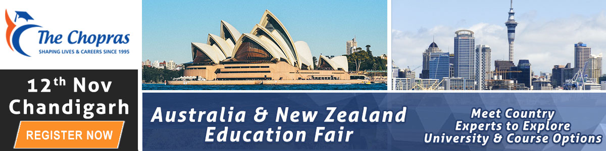 The Chopras Announces Australia and New Zealand Education Fair 2016 in Chandigarh