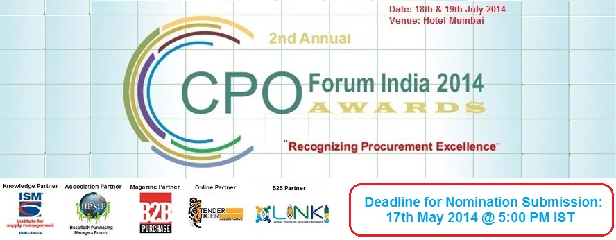 2nd Annual CPO Forum India & Awards 2014