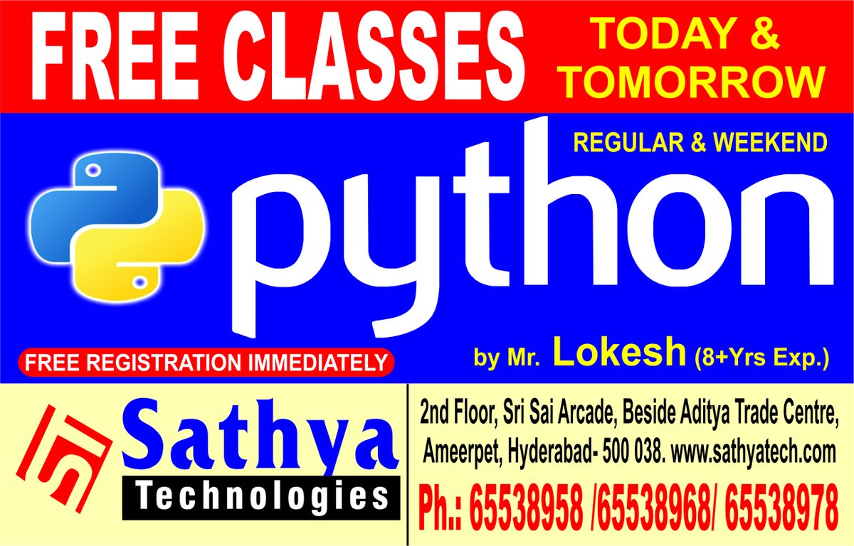 Python Training in Hyderabad