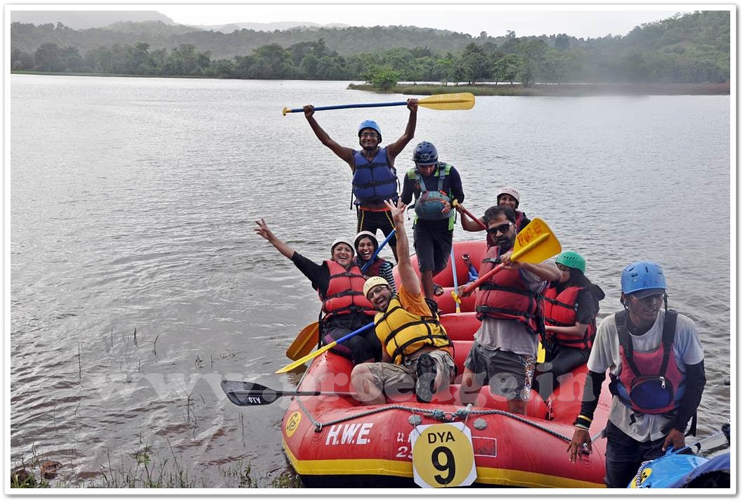 White water rafting near Pune