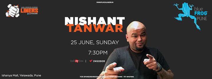 Punchliners: Standup Comedy Show ft. Nishant Tanwar in Pune
