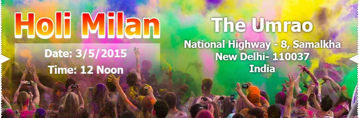 Holi Milan New Delhi | Buy Event Tickets on Kyazoonga