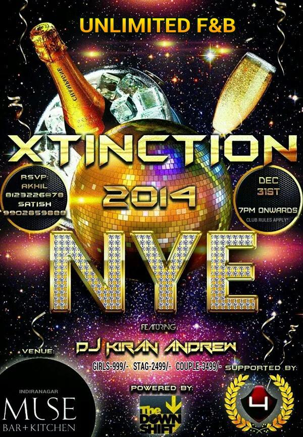XTINCTION 2014 NYE