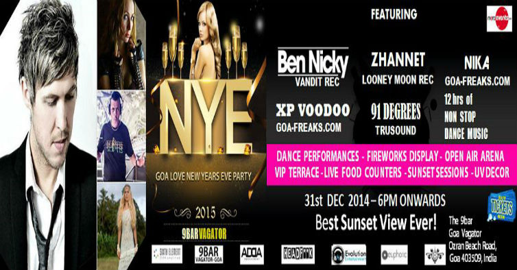 GOA LOVE NEW YEARS EVE PARTY | Vagator
