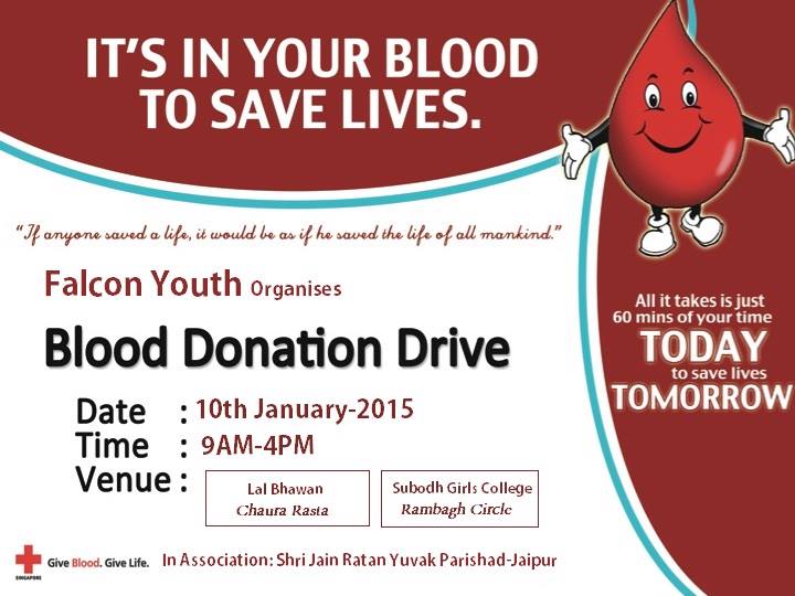 Blood Donation Camp events Jaipur