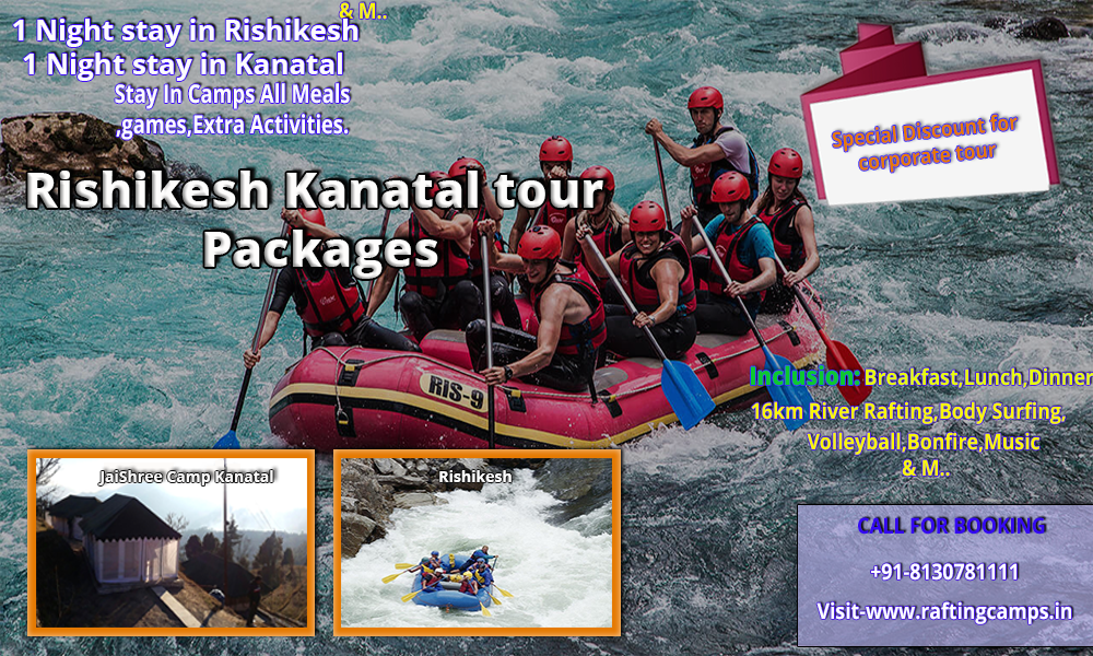 Rafting and Camping at Rishikesh Tour