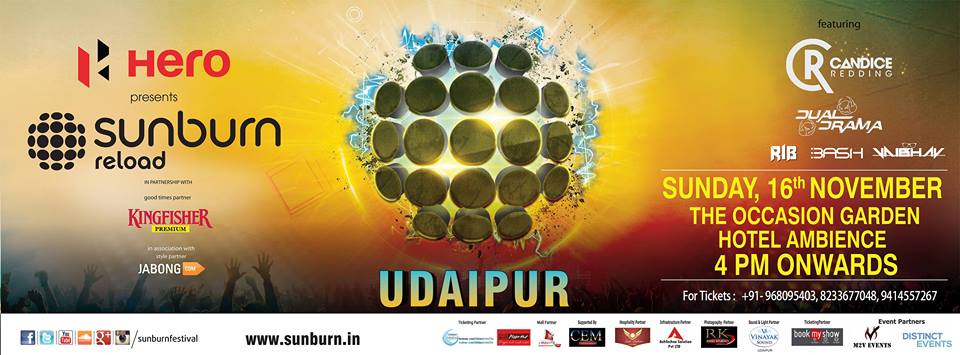 SUNBURN RELOAD TOUR UDAIPUR