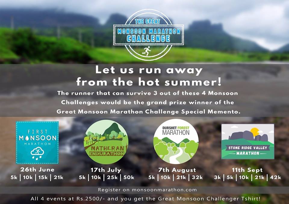 The Great Monsoon Marathon Challenge