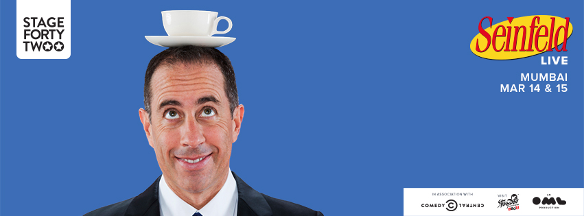 Jerry Seinfeld In Mumbai at Stage42 Festival!
