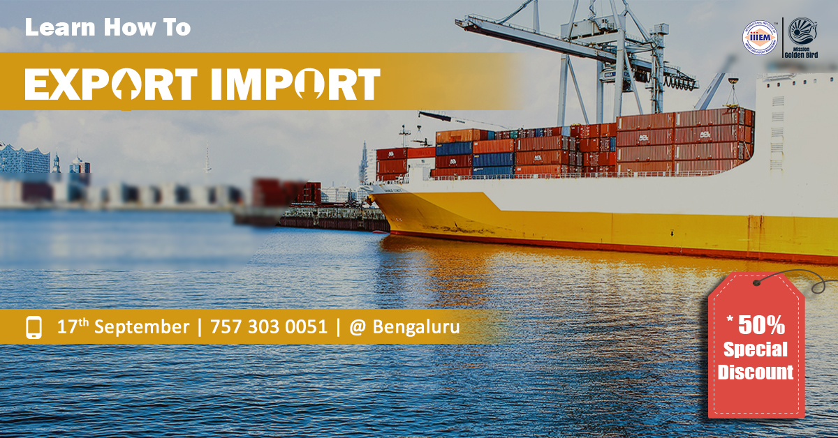 Start and Set up Your Own Import and Export Business AtBengaluru