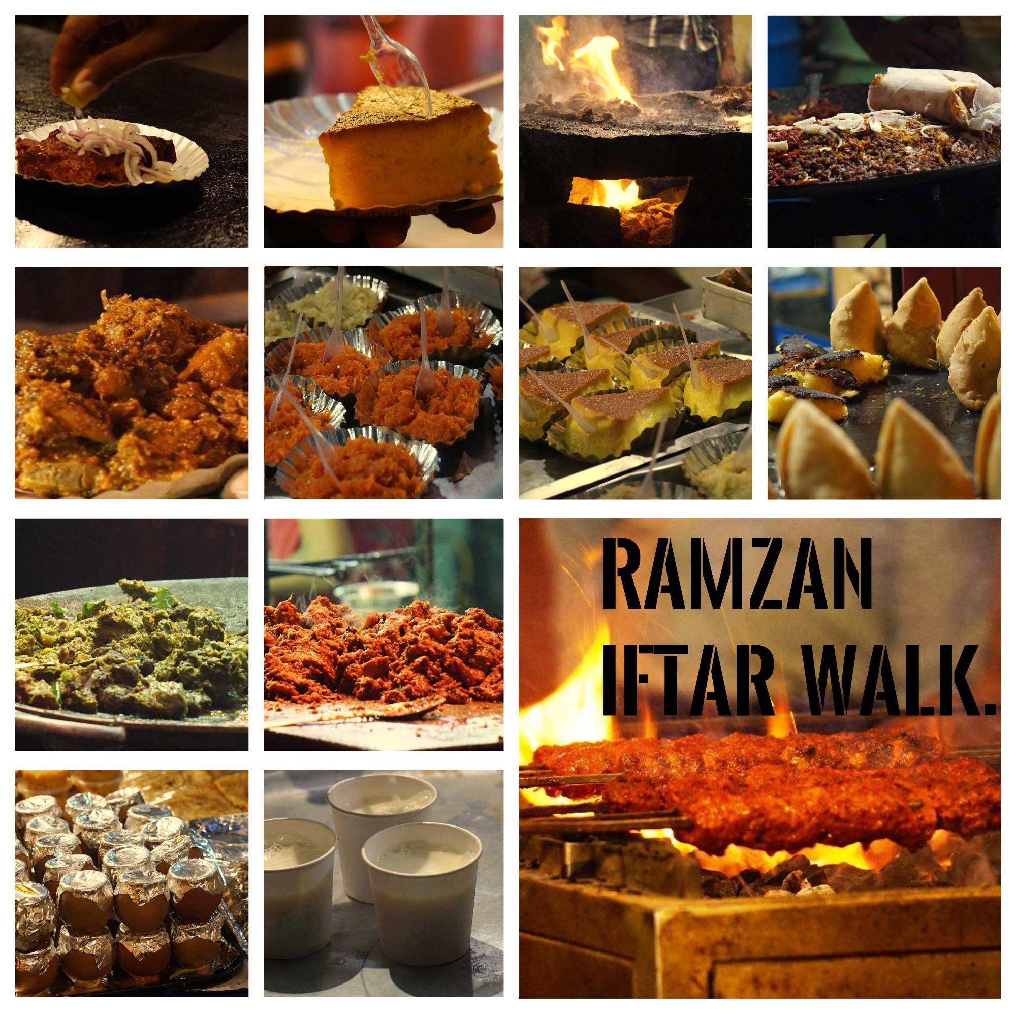 Ramzan Iftar walk in Frazer town.