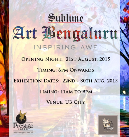 Sublime Galleria presents Art Bengaluru 2015