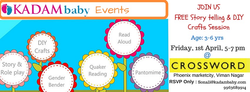 FREE Storytelling & DIY Craft @CROSSWORD, Phoenix Mall.