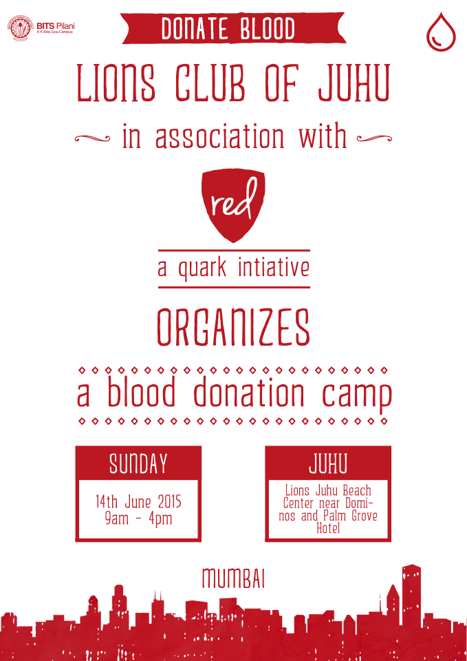 RED- Blood Donation Drive