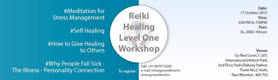 Reiki Healing Workshop Level 1